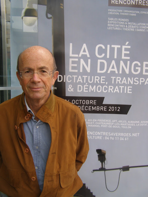 Bernard Jacquier, président de l’Espace Culture, a été captivé par la table ronde consacrée à la révolution numérique. (Photo S.Payrau)