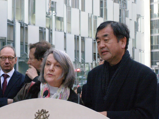 L'architecte japonais Kengo Kuma a décliné la lumière en cassant 