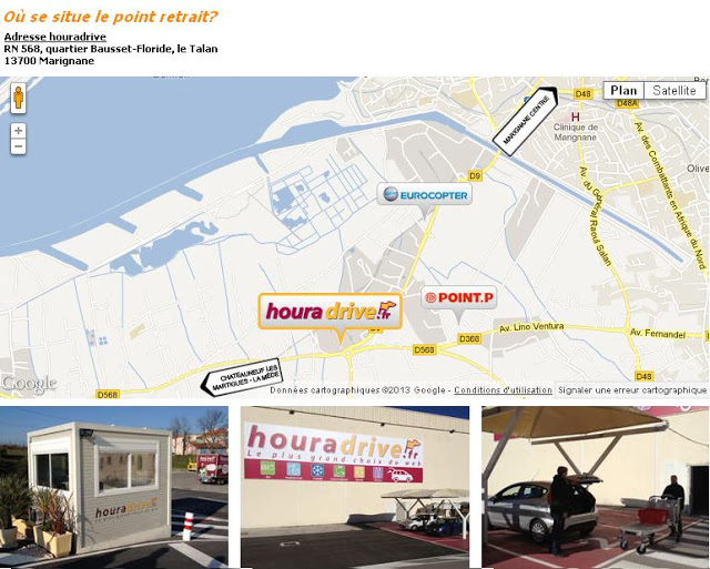 Accolé au centre de préparation d'houra.fr, houradrive.fr bénéficie de l'offre du site - plus de 20 000 produits - ce qui fait de lui le drive qui propose le plus large choix de la région.