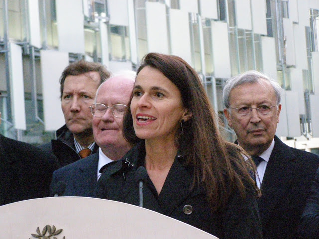 La ministre de la Culture et de la Communication Aurélie Filippetti a assuré que l'engagement de l'Etat en faveur de la région PACA continuera après l'année Capitale.