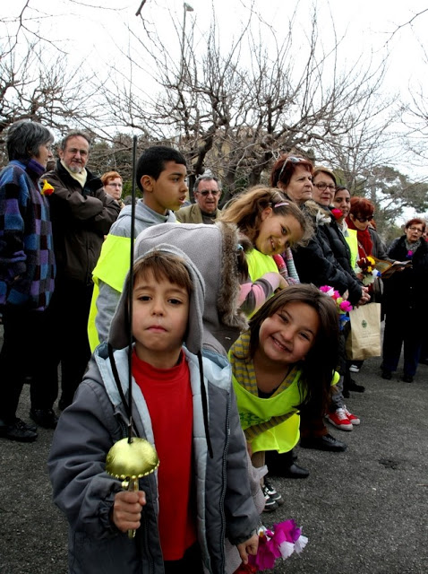 Les enfants ont démontré que la place de la Barquière pouvait être un lieu de vie. (Photo M.M.)