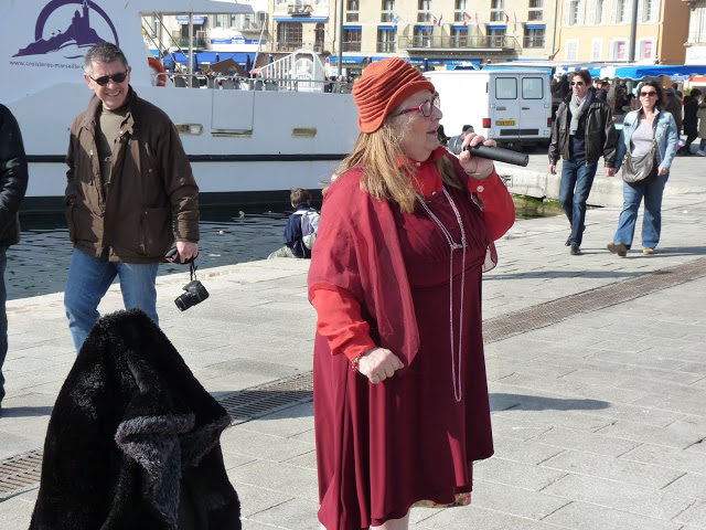 Notre chanteuse préférée ne faisait pas partie de la programmation mais elle a apporté un petit supplément d'âme à ce nouvel espace  (PHOTO P.M.-C.)