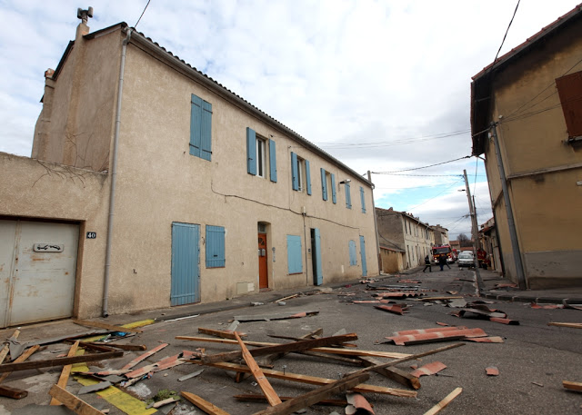 Boulevard de la scierie dans le 15e arrondissement de Marseille.  PHOTO BMPM - STEPHANE BESSE