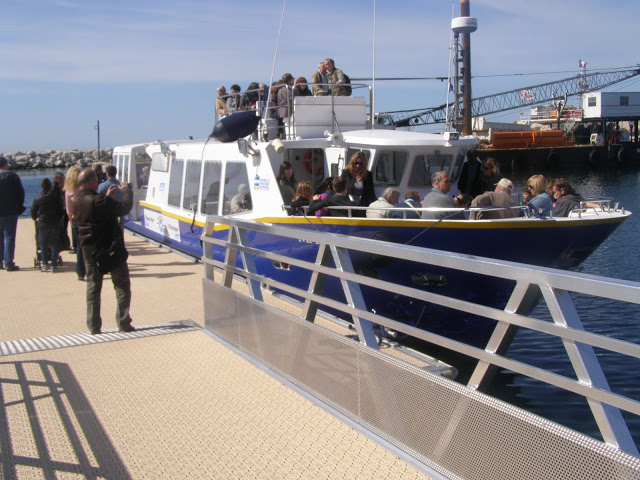 Dès le jour de sa mise en service, cette nouvelle navette maritime a rencontré un vif succès.