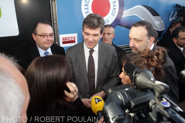 Arnaud Montebourg a été loquace sur le cas de Jérôme Cahuzac... beaucoup moins sur la SNCM.