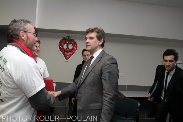 Le ministre du Redressement productif s'est fait l'avocat du 