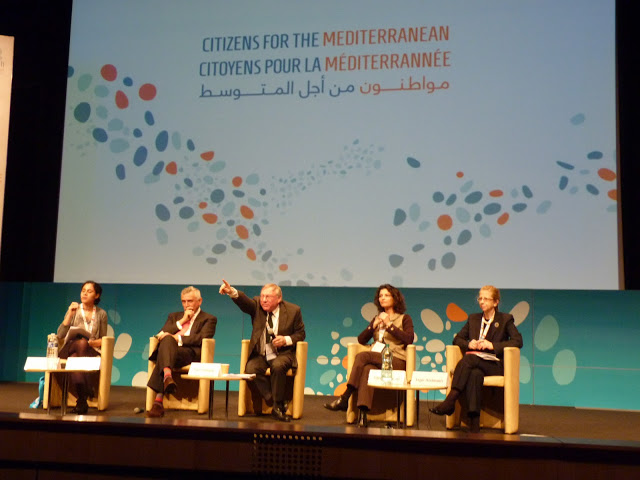 La Méditerranée en 2020: la société & valeurs a été abordé ce vendredi 5 avril dans le cadre du Forum Anna Lindh (PHOTO P.-M.C.)