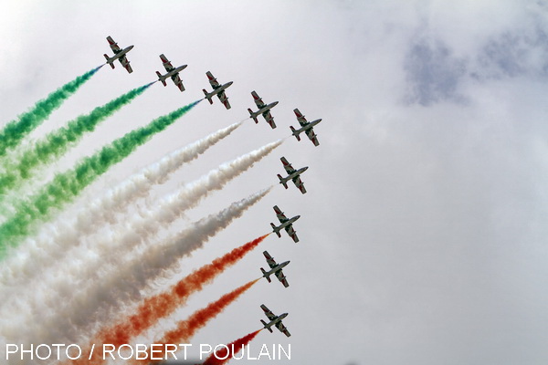 Frecce Tricolori 9 MB 339 (Italie)