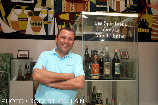 François Xavier Diaz, petit fils de Paul Ricard présente le Musée des Vins et spiritueux