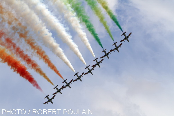 Frecce Tricolori 9 MB 339 (Italie)