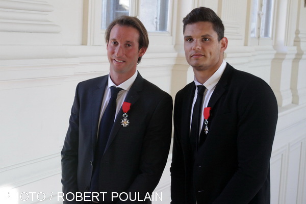 Après les médailles aux jeux olympiques, les insignes de la Légion d'honneur pour Fabien Gilot et Fabien Manaudou