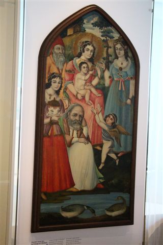 Une Vierge à l'enfant réalisée dans un contexte musulman (PHOTO PHILIPPE MAILLÉ)