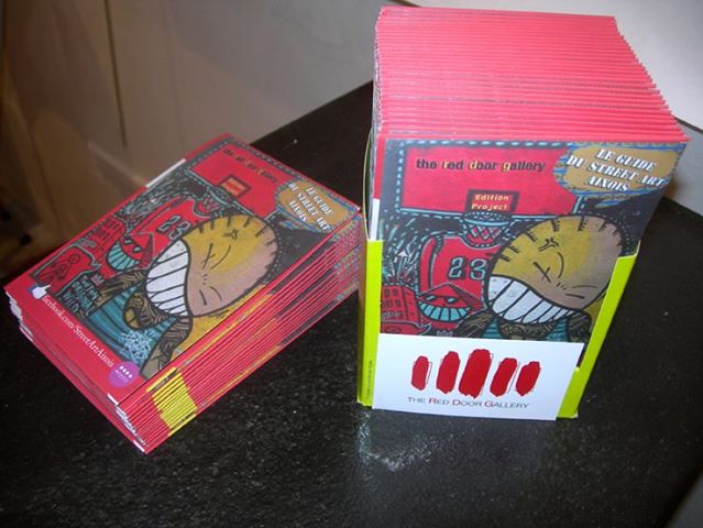 Le guide aixois du Street Art, une initiative de The Red Door Gallery dont l'ESDAC est partenaire, sera diffusé à cette occasion.