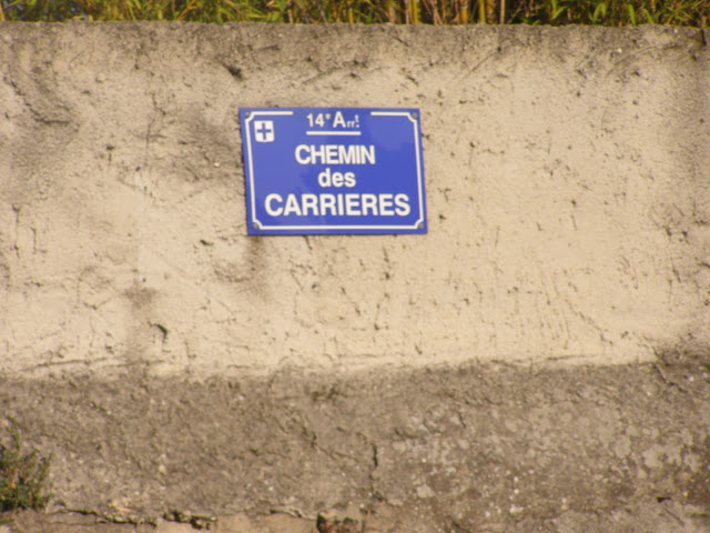 Le chemin des Carrières est la voie qu'empruntaient les camions jusqu'à fin 1991. (Photo S.P.)
