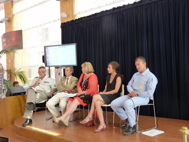 Le programme du 14 juillet a été présenté au Pavillon M par le Colonel Godefrin, Maurice Di Nocera, conseiller municipal délégué à la création et promotion des grands équipements de métropole et des grands événements,  Eliane Zayan, conseillère municipale élue au cinéma et aux industries culturelles, spectacles de rues, Sandrina Martens, directrice des Ateliers de l'Euroméditerranée à MP2013 et le lieutenant-colonel Bruno Bézier de la Patrouille de France (PHOTO P.M.-C.) Le programme du 14 juillet a été présenté au Pavillon M par le Colonel Godefrin, Maurice Di Nocera, conseiller municipal délégué à la création et promotion des grands équipements de métropole et des grands événements,  Eliane Zayan, conseillère municipale élue au cinéma et aux industries culturelles, spectacles de rues, Sandrina Martens, directrice des Ateliers de l'Euroméditerranée à MP2013 et le lieutenant-colonel Bruno Bézier de la Patrouille de France (PHOTO P.M.-C.)
