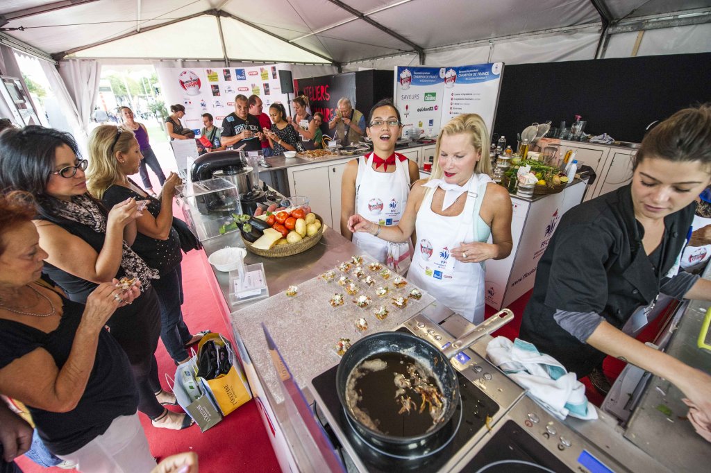 Déguster a également été au programme de la demi-finale du championnat de France de cuisine amateur (Photo Nedim Imre)