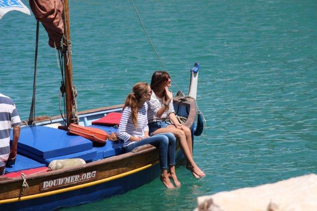 Quelques barquettes traditionnelles ont commencé un entrainement assidu (Photo Philippe Maillé) Quelques barquettes traditionnelles ont commencé un entrainement assidu (Photo Philippe Maillé)