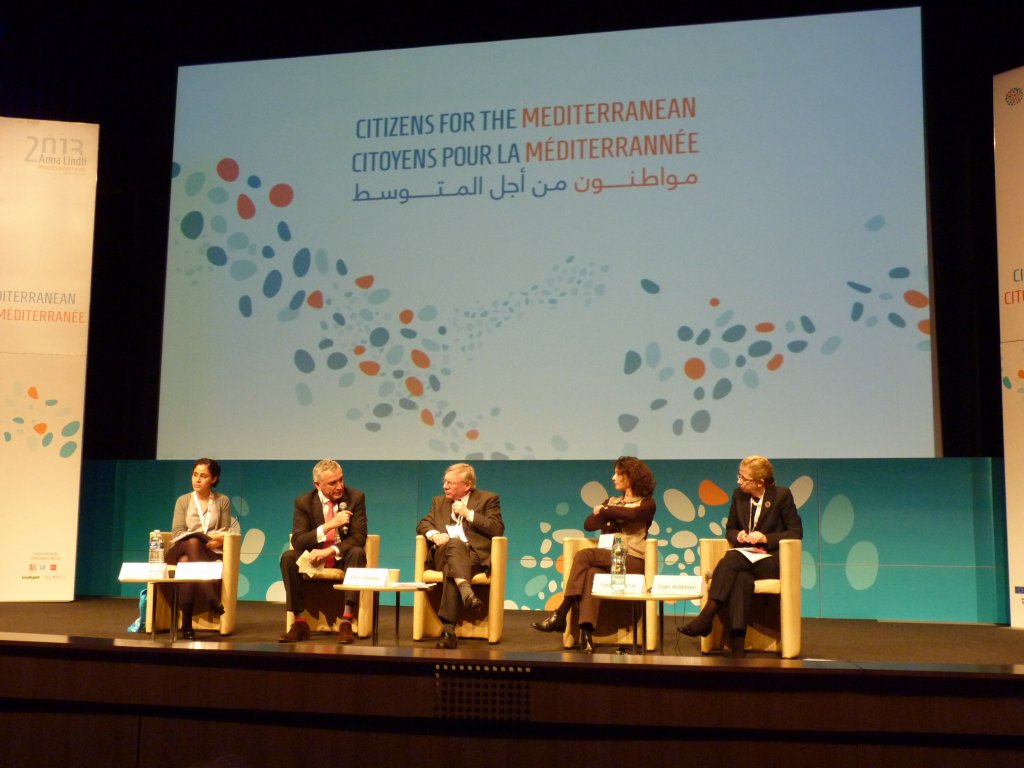 La création de la Fondation des femmes de l'Euro-Méditerranée a été annoncée lors du Forum Anna Lindh qui s'est déroulé à Marseille en avril dernier (Photo P.M-C.)