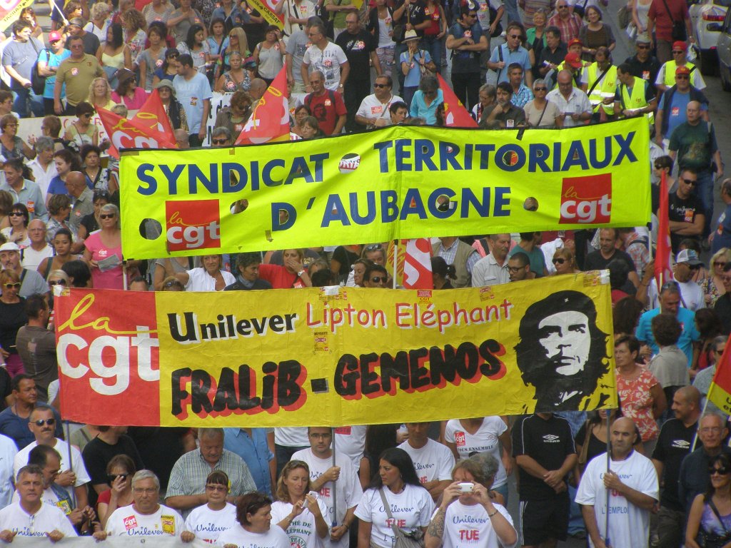 Les manifestants étaient venus de l'ensemble du département des Bouches-du-Rhône.