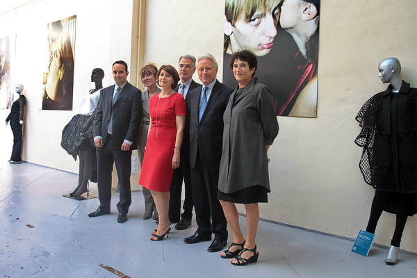 Maryline Bellieud-Vigouroux a présenté le M-MMM lors d'une conférence de présence en présence du président de MPM Eugène Caselli et Michèle Trégan conseillère régionale déléguée à l'emploi (Photo Robert Poulain)