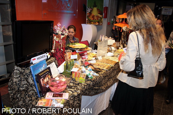 Soirée saveurs du monde au world trade center à Marseille