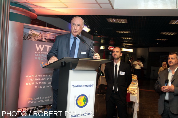 Jean-Pierre Barade, le Président du World Trade Center