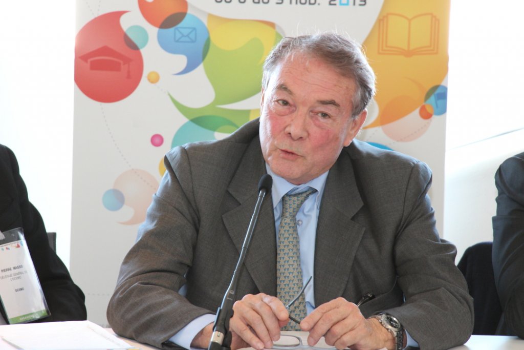 l'universitaire Jean-Louis Reiffers, vice-président de l'OCEMO (Photo Philippe Maillé)