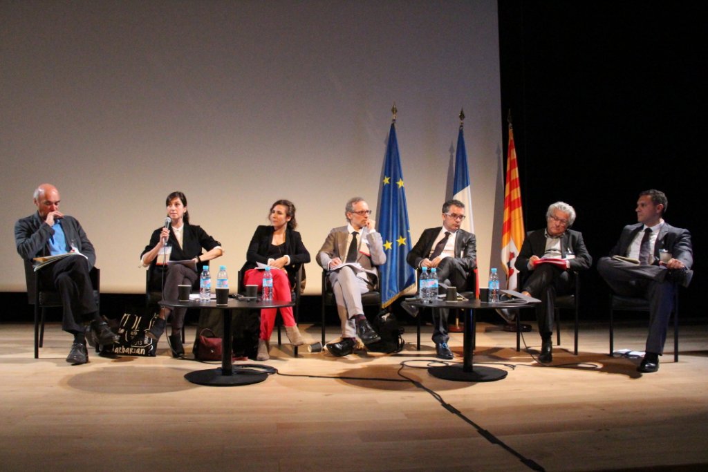 La deuxième partie de la plénière a porté sur : quels impacts pour d'autres projets culturels territoriaux? (Photo Philippe Maillé)