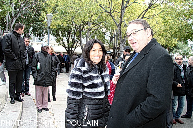 Samia Ghali et Patrick Mennucci