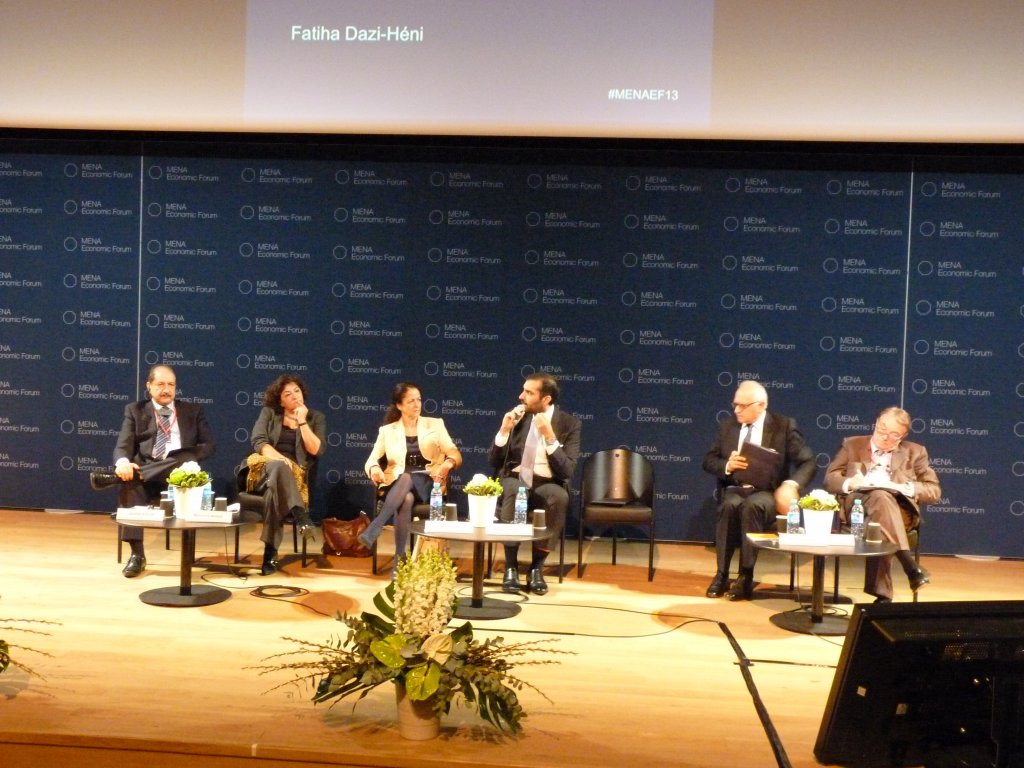 Des éclairages mais également beaucoup d'interrogations quant à L'évolution et recompositions des pays de la zone Mena (Photo P.M.-C.)