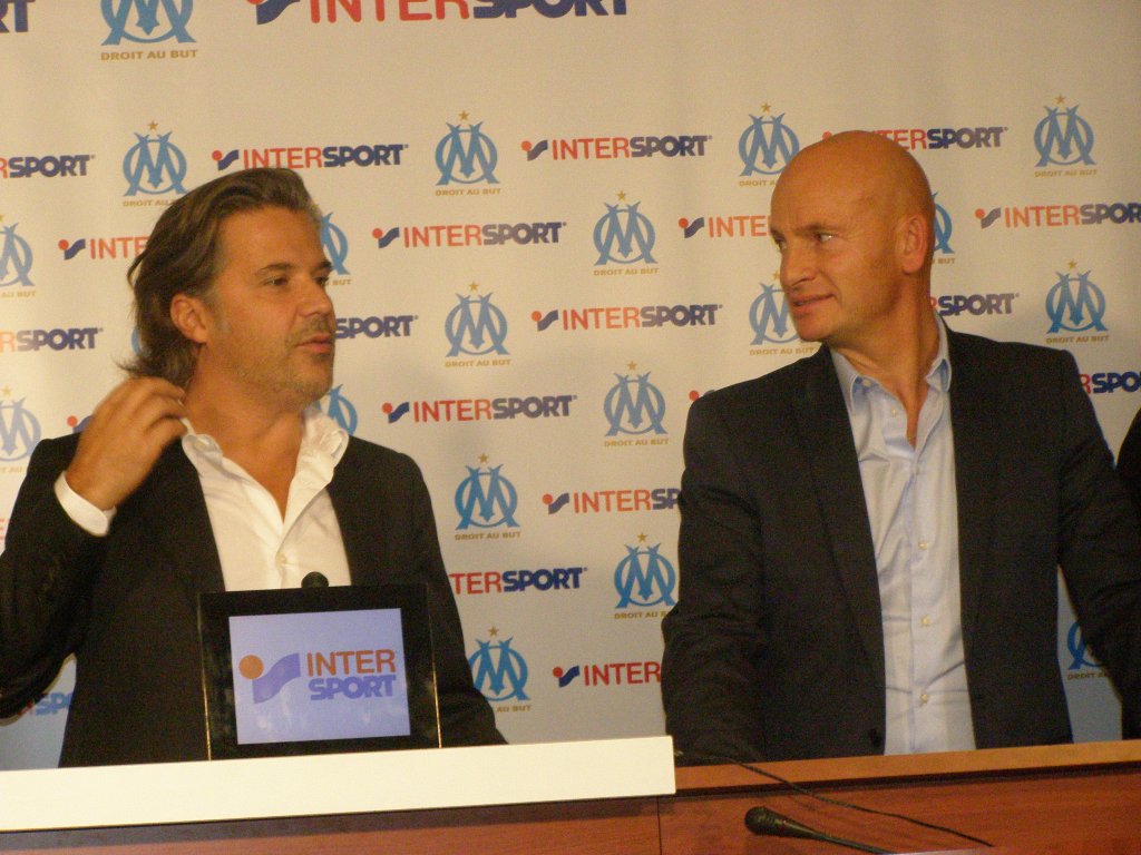 Vincent Labrune est heureux que l'OM soit associé à « une grande marque internationale, leader sur son marché ».