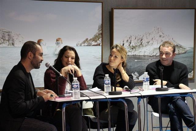Les interviews de Cyril brunet (Photo Philippe Maillé)