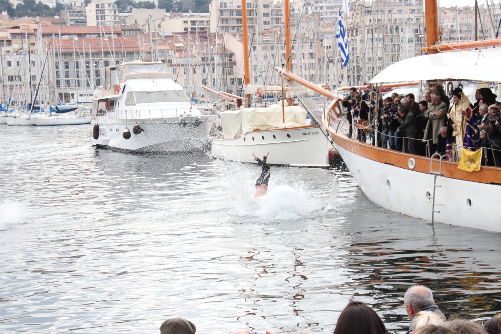 Le plongeon (Photo Philippe Maillé)