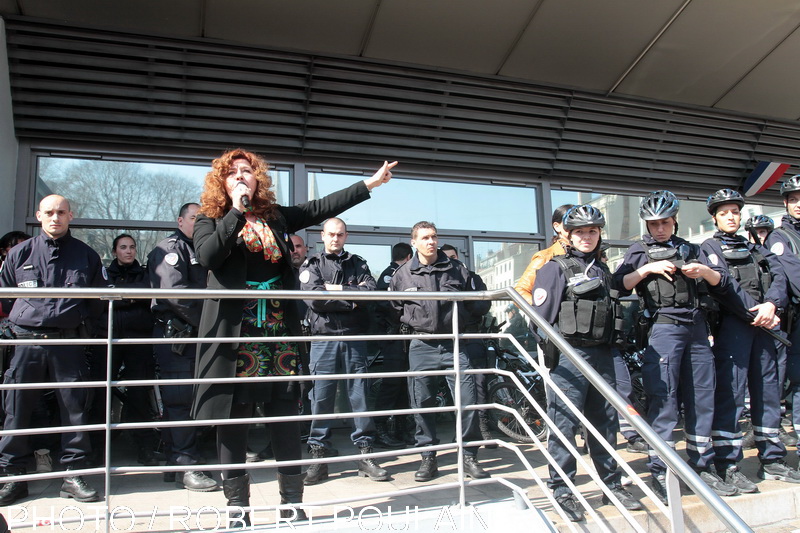 Prise de paroles de Catherine Lecoq, déléguée CGT spectacle