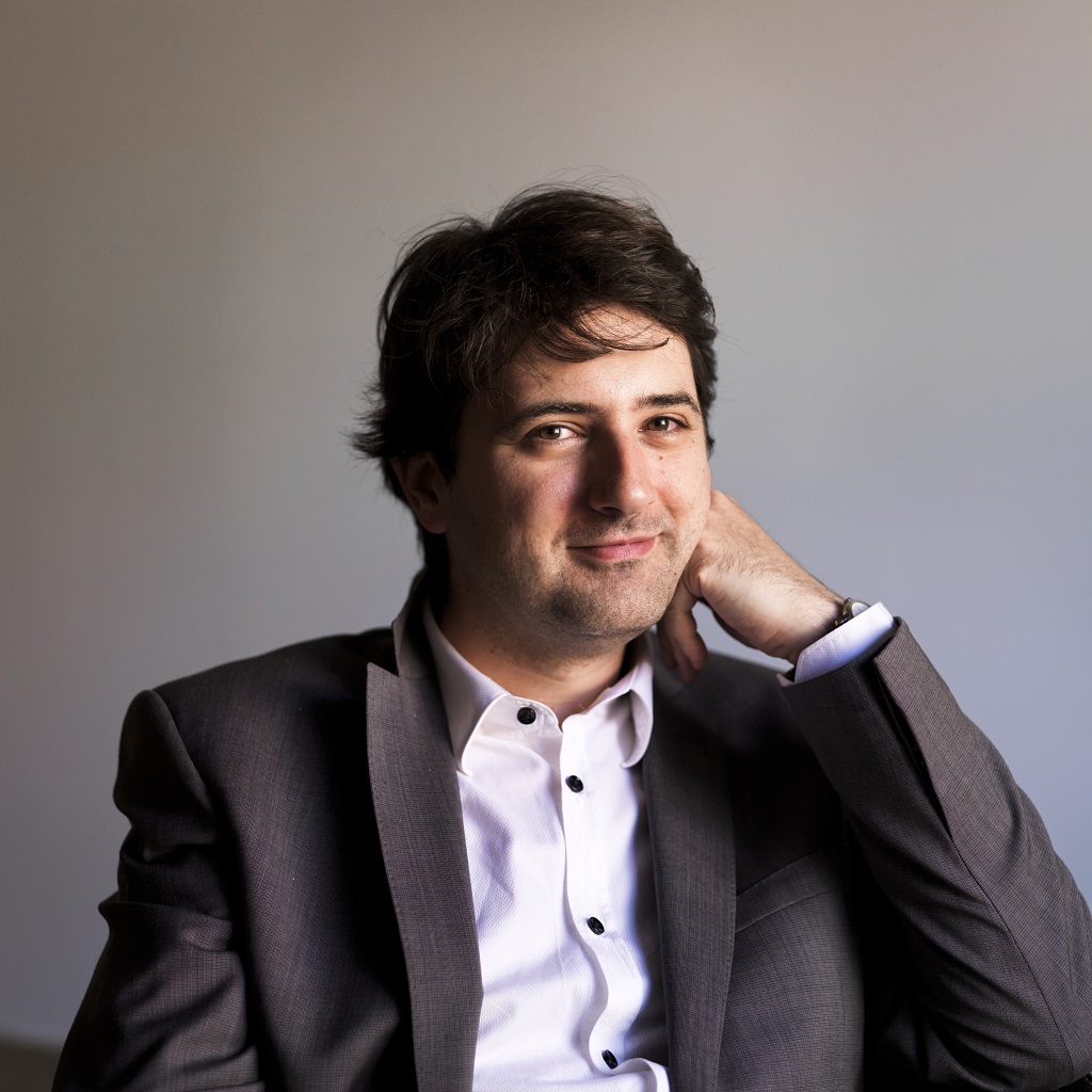 Bruno Mantovani, compositeur invité du festival. (Photo C. Bastien)