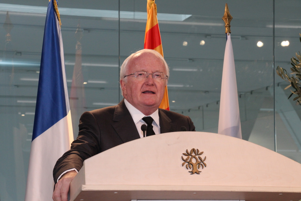 Michel Vauzelle a ouvert la réunion de lancement d'Euromed Invest (Photo Philippe Maillé)