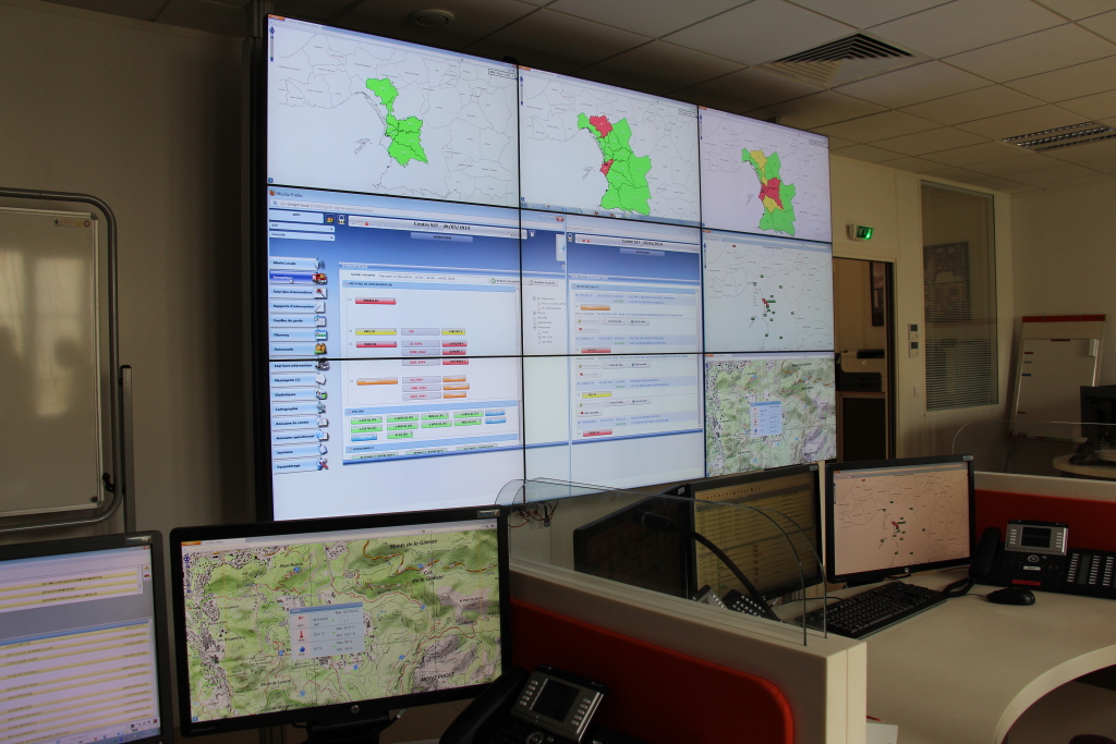 La cartographie du Cossim3 (Photo Philippe Maillé) La cartographie du Cossim3 (Photo Philippe Maillé)