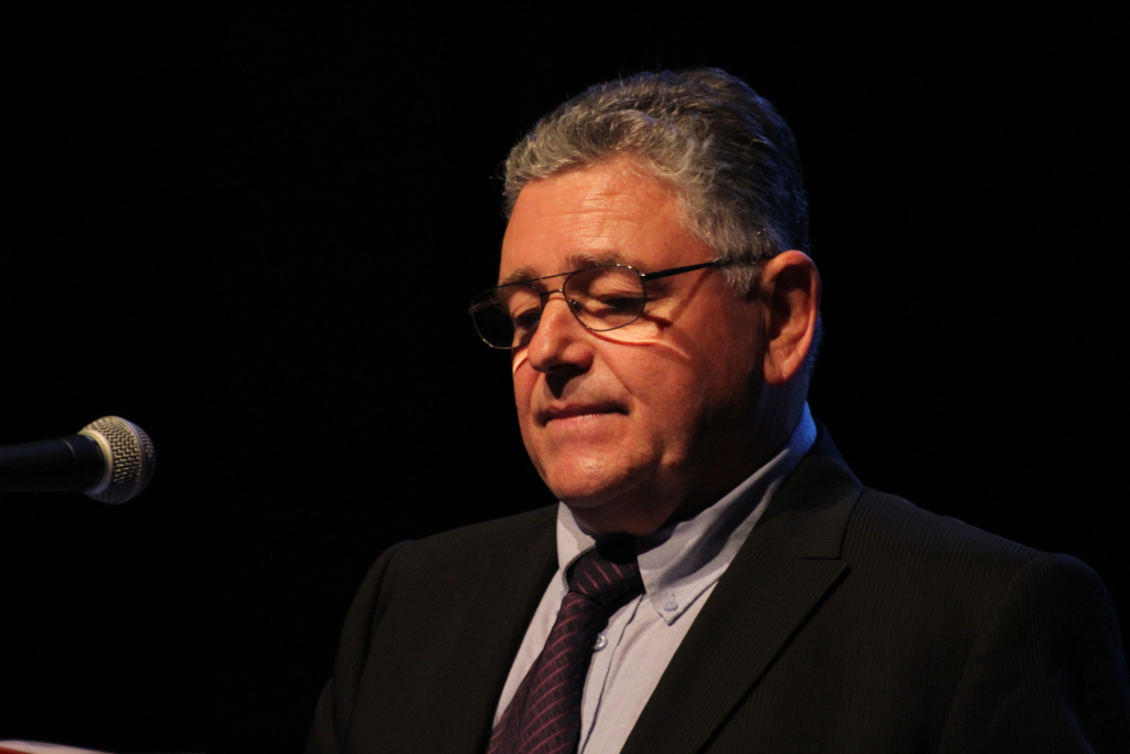 Son fils, Jean-Louis Monguilan raconte son rôle dans la résistance (Photo Philippe Maillé)