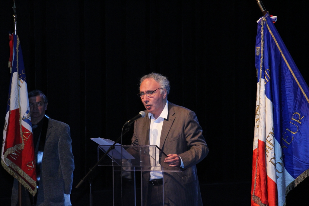 Alain Chouraqui revient sur les 30 années de combat menées, auxquelles a participé Louis Monguilan, afin de préserver le site du Camp des Milles (Photo Philippe Maillé)