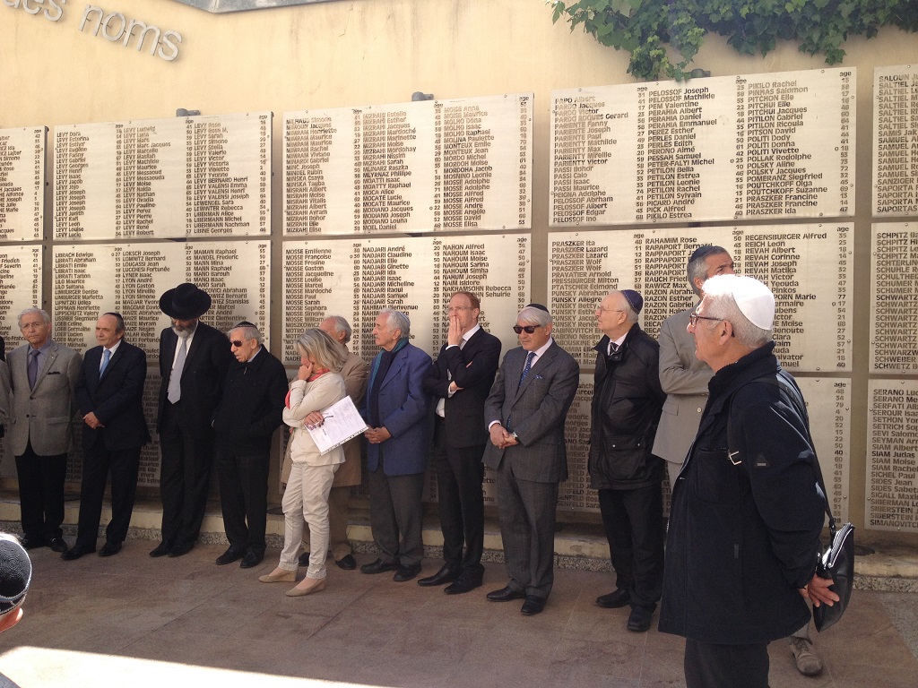 Commémorations de la Shoah ce lundi à Marseille (Photo D.R.)