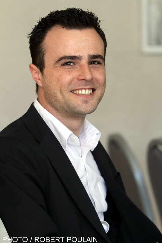 Cédric Bordenave, le directeur d'Uniqlo Marseille