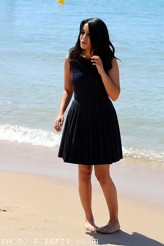 Sur la plage abandonnée...