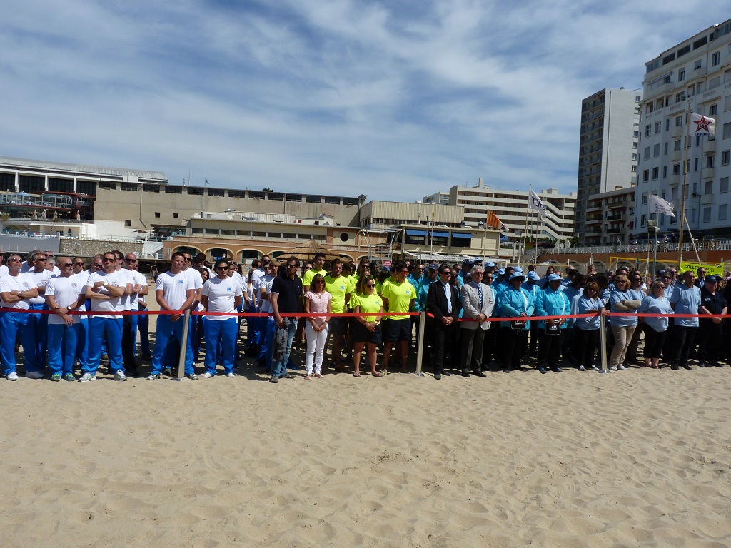 Les personnels mobilisés pendant la saison balnéaire (Photo P.M-C.)