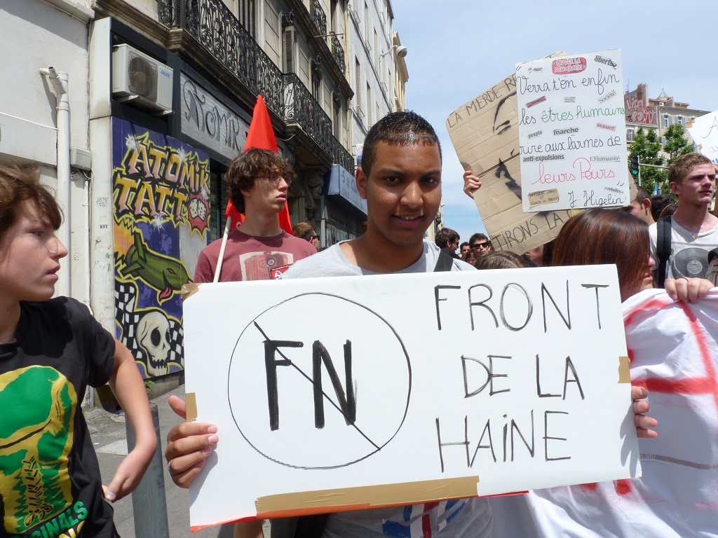 Hamza Bensatem lycéen de 17 ans (Photo P.M.-C.)