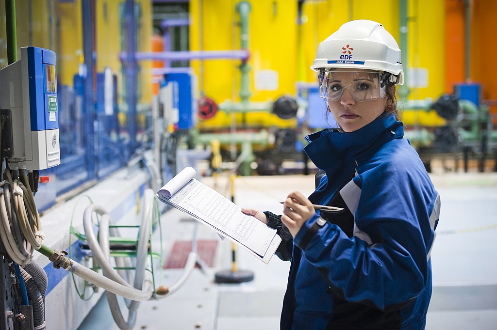 EDF se place dans les entreprises qui recrutent le plus en France avec 6 000 embauches réalisées en 2013 et autant de prévues en 2014 ( Photo Stéphanie Jayet)