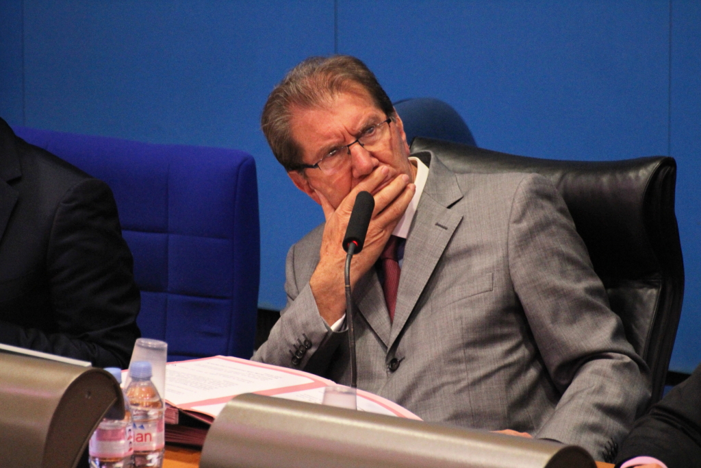 Guy Teissier, député des Bouches-du-Rhône et Président de Marseille Provence Métropole(Photo Philippe Maillé)