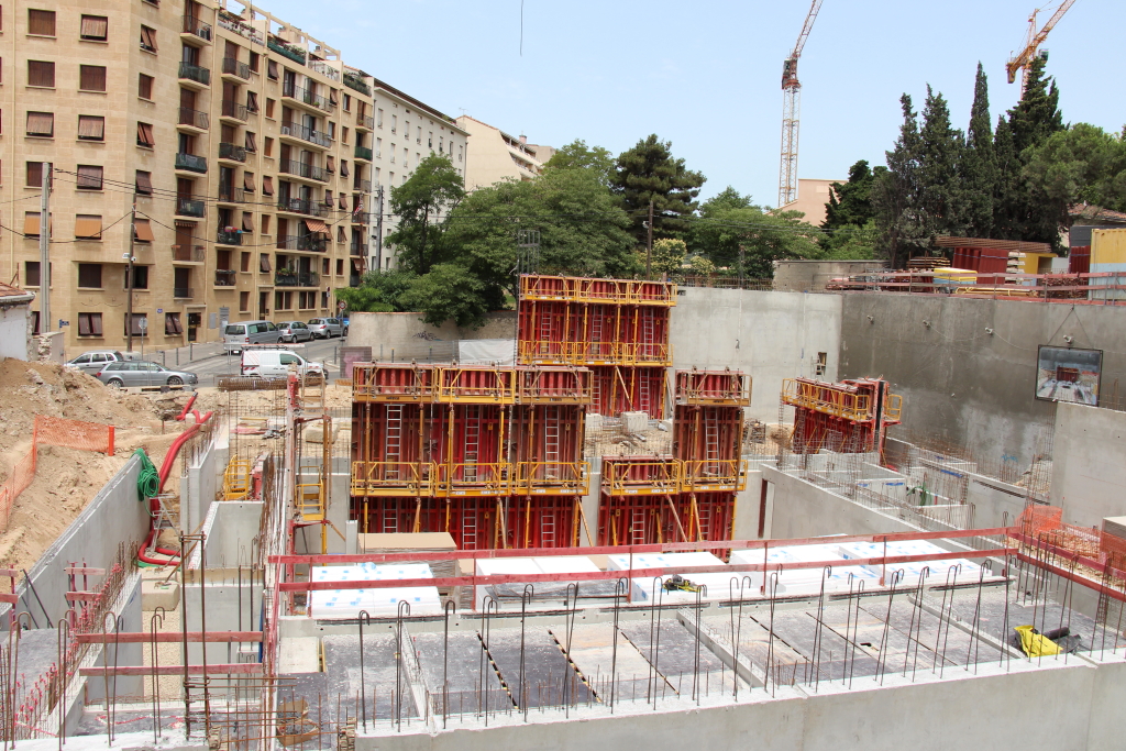 les avancées du chantier  (Photo Philippe Maillé)