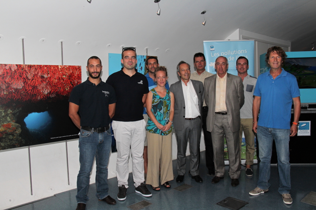 Les organisateurs de l'exposition 