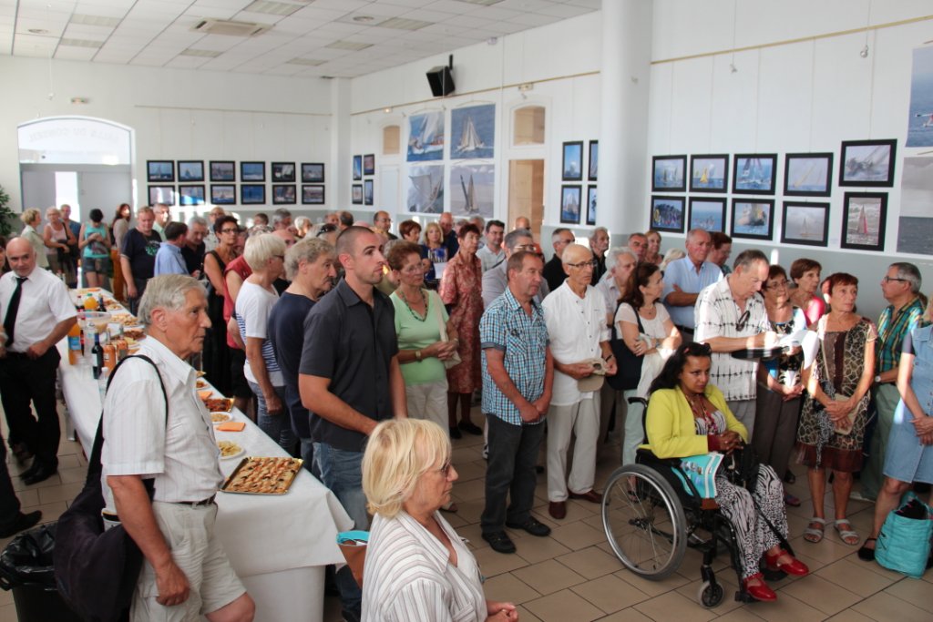 Un public nombreux a participé au vernissage de l'exposition 