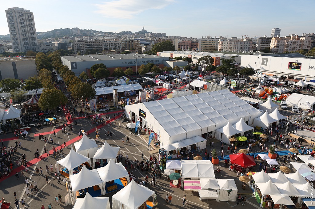 La Foire vue du ciel (Photo Gérald Géronimi)